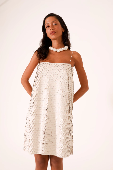 VESTIDO ESCAMAS AO VENTO