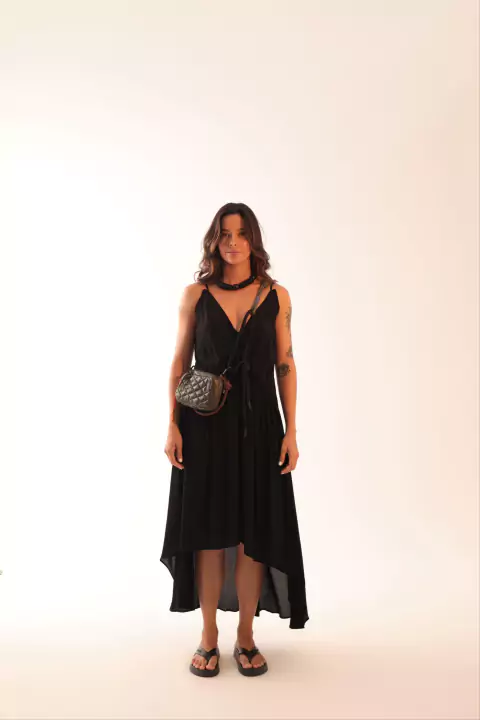 VESTIDO DILLY PRETO