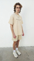 Remera FREEDOM vainilla