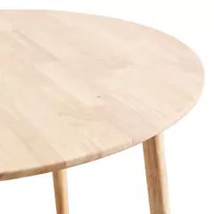 Mesa Bari 120 Diametro redonda en madera de Haya. - tienda online