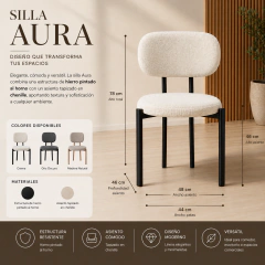 Silla Aura, 20%OFF en efectivo!