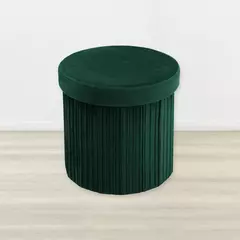 Puff plegable redondo. 20% OFF en efectivo. - Maderas Design