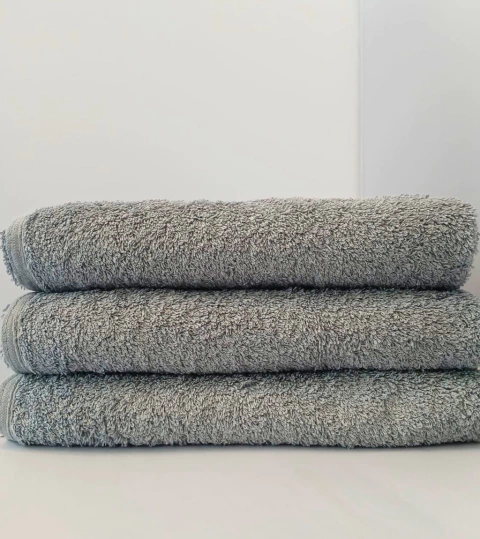 Toallón XL Institucional Cannon 520gr. Gris / Tostado - comprar online