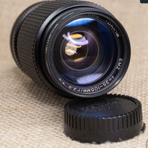 Lente Tokina 35-105 mm 3.8-4.8 - MF - Mount Canon FD