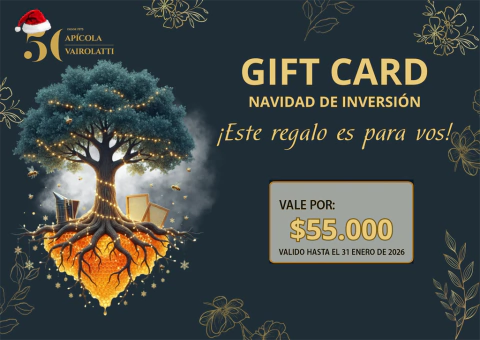 GIFT CARD x $55.000 "NAVIDAD DE INVERSION"