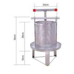 Prensa manual de OPERCULOS en acero inox. en internet