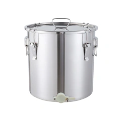 Tanque fraccionador acero inox de 38 lts (50 kg)