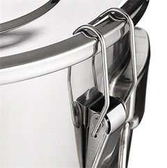 Tanque fraccionador acero inox de 56 lts (75 kg) - APICOLA VAIROLATTI SRL