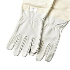 Guantes APICULTOR VAQUETA Blanca Talle L - comprar online