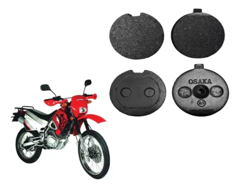Pastillas De Freno Motomel Dakar 200 Cc Osaka Mot-fre3052