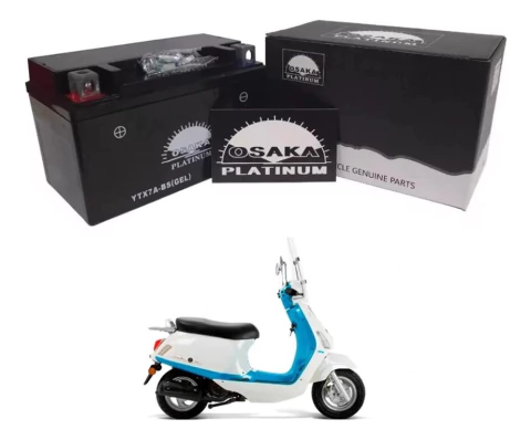 Bateria Ytx7a-bs Blindada Con Gel Zanella Styler 125 Osaka
