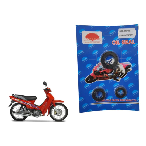 Juego Retenes De Valvula Motor Yamaha Crypton T105 3 Piezas