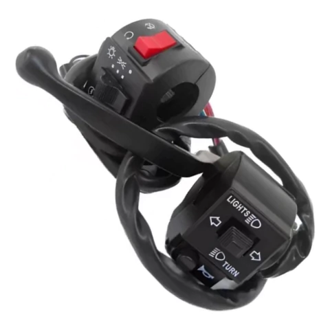 Comando Luces Izquierdo Con Manija Y Derecho Suzuki Gn 125
