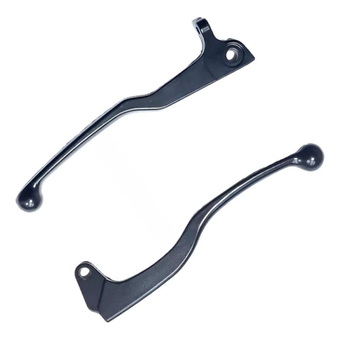Manijas De Freno Y Embrague Para Yamaha Fz16 Color Negro