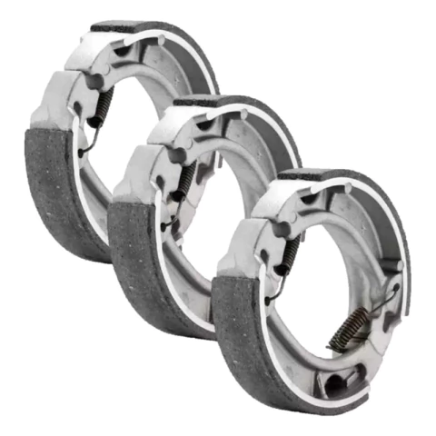 Kit X6 Zapata De Freno Smash Zb Wave 110mm Resorte Cruzado