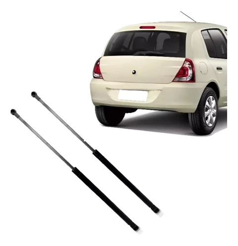 Kit X2 Amortiguadores Baul Trasero Clio Mio 12/17