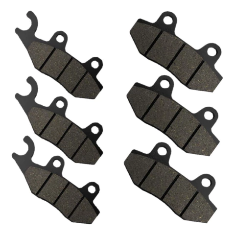 Kit X6 Pastillas De Freno Honda Cb 125 Cbx 250 Wave Nf 100