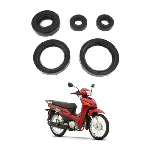 Juego Retenes Motor Juego Honda Wave 5 Piezas Osaka