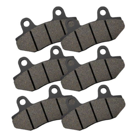 Kit X6 Pastillas De Freno Gilera Smash Zb Energy 110 Varios