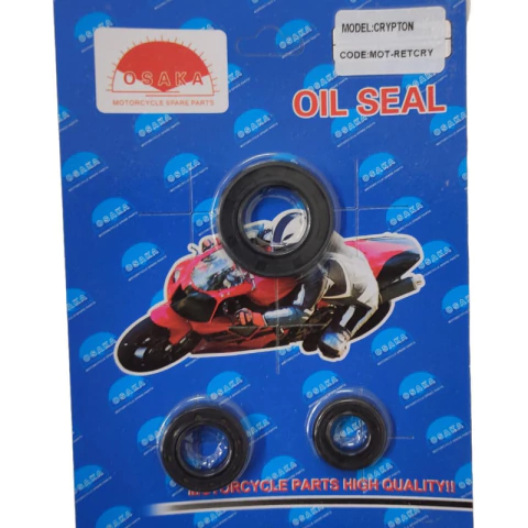 Kit X6 Juego Retenes De Valvula Motor Yamaha Crypton T105 3