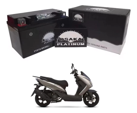 Bateria Ytx7a-bs Blindada Con Gel Zanella Cruiser 150 Osaka