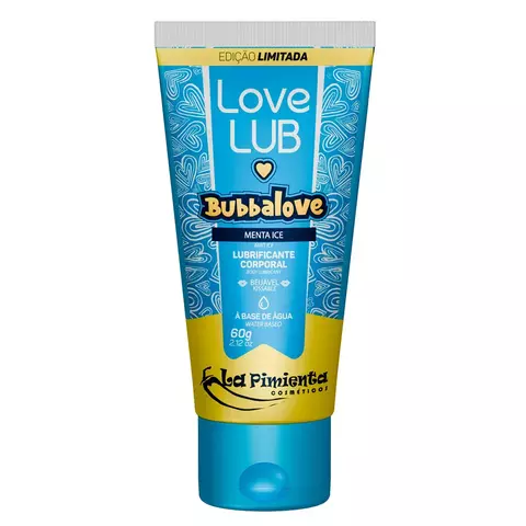 Love Lub Bubbalove Ice Lubrificante Beijável 60g
