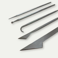 Kit ferramentas para escultura Inox na internet