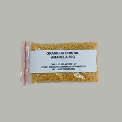 Granilha Cristal Amarela - 50g - comprar online