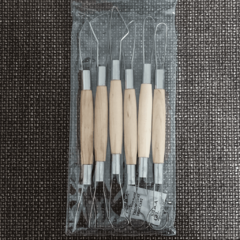Kit esteca metal e madeira corte c/6 SFT060 ponta longa na internet