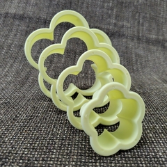 Kit cortadores flor 4pçs - comprar online