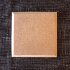 Molde para Pratos MDF - Quadrado 25x25cm