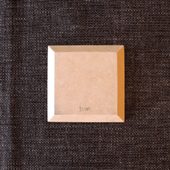Molde para Pratos MDF - Quadrado 15x15cm