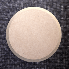 Molde para Pratos MDF - Redondo 25cm