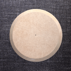 Molde para Pratos MDF - Redondo 20cm