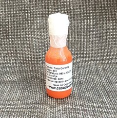 Tinta Corante Laranja Forte 601 (baixo esmalte) - 40ml
