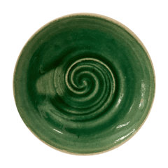BX908 Esmalte de baixa temperatura Verde Garrafa 980º
