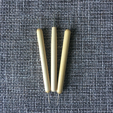 Kit boleador pequeno c/ 3 pçs Sinoart SFT050