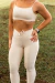 LEGGING LUMINOUS OFF WHITE - TECIDO DUPLO - Gotthus