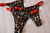 PANTY LESS PRINT BRETEL ANCHO ROJO MICROTUL (PACK X3)