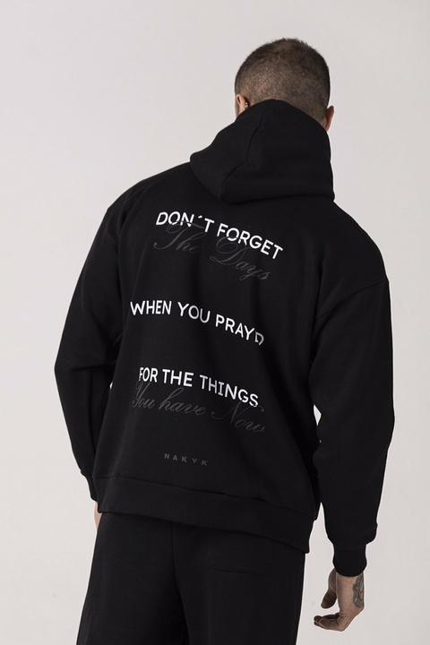 Moletom Canguru Nakyk Quest Preto - comprar online