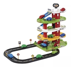 ESTACION RONDI SERVICIO 4 NIVELES ASCENSOR AUTOS PISTAS SEÑA - comprar online