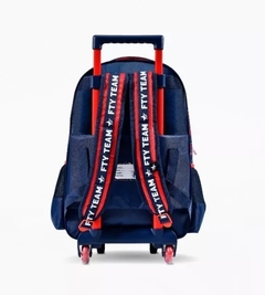 MOCHILA CARRO FOOTY 18" JOYSTICK RELIEVE TELA Y PVC - comprar online