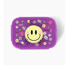 LUNCHERA FOOTY SILICONA PLEGABLE SMILE - comprar online