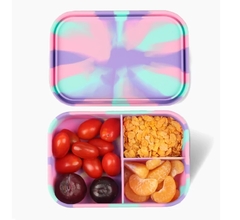 LUNCHERA FOOTY SILICONA PLEGABLE COMBINADACON CUCHARA en internet