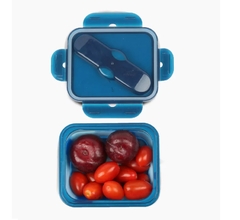 LUNCHERA FOOTY SILICONA PLEGABLE FUTBOL - Ábrete Sésamo