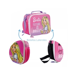 LUNCHERA WB TERMICA BARBIE 2PORTABOTELLA - tienda online