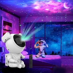 LAMPARA PROYECTOR ASTRONAUTA MOVIL CON CONTROL TIK TOK