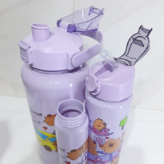 SET X3 BOTELLAS CAPYBARA - Ábrete Sésamo