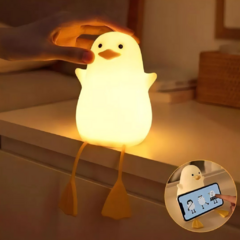 Lampara de Silicon con forma de Patito en internet