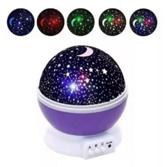 Lampara Proyector Rotativa de Estrellas - Ábrete Sésamo
